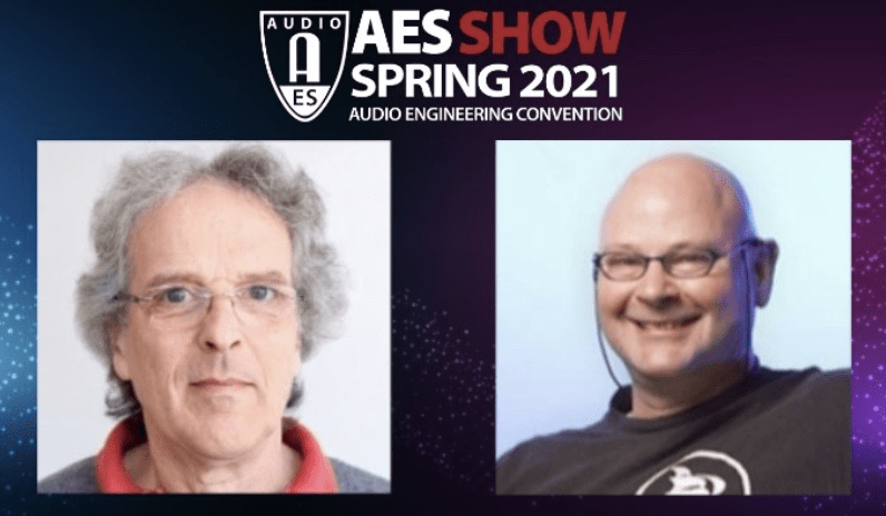 AES Show 150th International Convention co-chairs Ruud Kaltofen and Bert Kraaijpoel